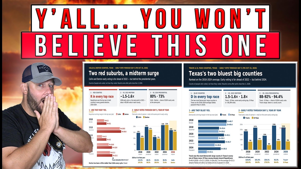 NEW VOTING DATA DROPS! You're GUNNA LIKE THIS...