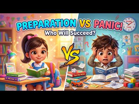 Good Student vs Bad Student During Exams 📚✨