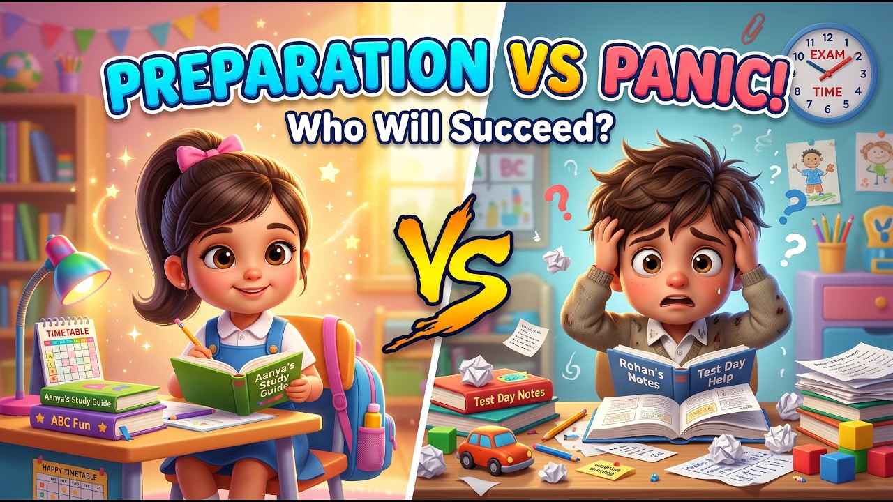 Good Student vs Bad Student During Exams 📚✨