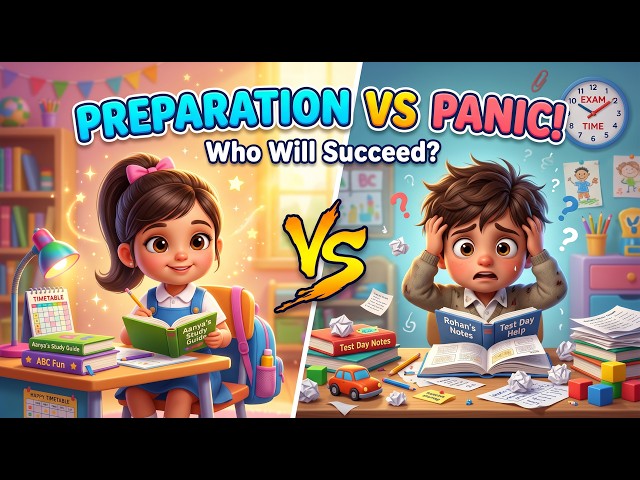 Good Student vs Bad Student During Exams 📚✨