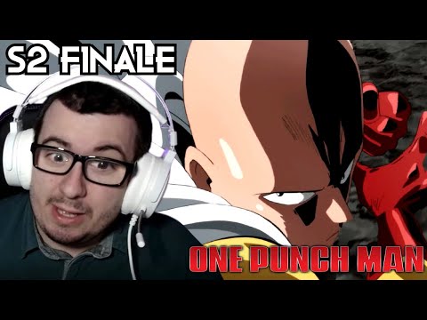 S2 FINALE! ONE PUNCH MAN SEASON 2 EPISODE 12 REACTION! "THE WIPING OF THE DISCIPLE'S BUTT"
