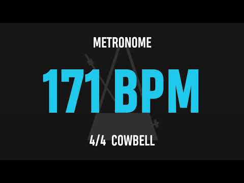 171 BPM 4/4 - Best Metronome (Cowbell)