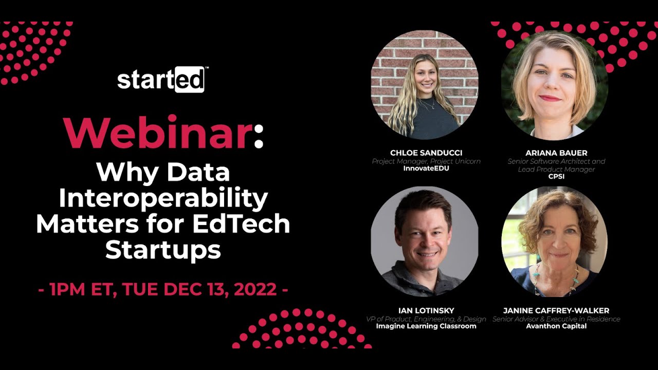Why Data Interoperability Matters for Edtech Startups
