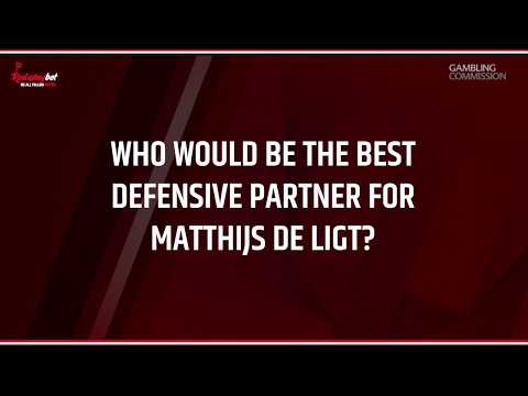 Who would be the best partner for Matthijs de Ligt at United?
