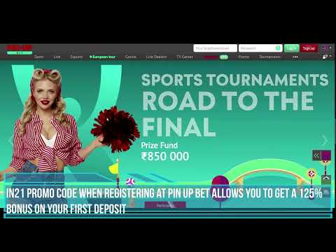 Pin Up Bet sports betting with favorable conditions