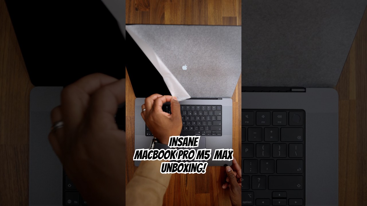 Everyone is paying attention to the Neo but the MacBook Pro M5 Max is actually insane 🥵