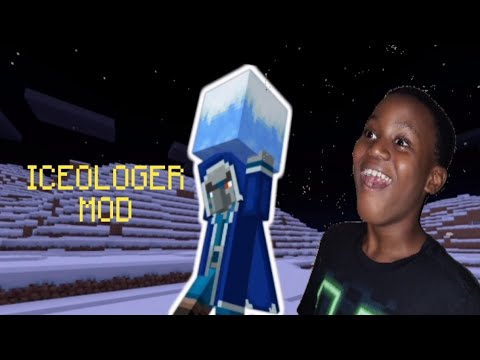 I Added The Iceologer In Minecraft