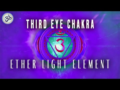 Third Eye Chakra Healing, Ether Light Element, ASMR Sound Bath, 432 Hz Healing Frequency