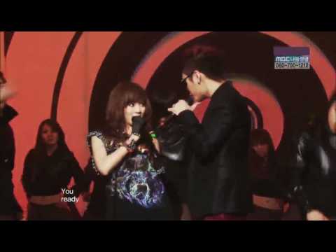 HyunA's SOLO DEBUT! - Change Ft. Jun Hyung from BEAST @ Muzic C0re 100109