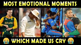 Top 5 Most Saddest moments  Cricketers Crying on f