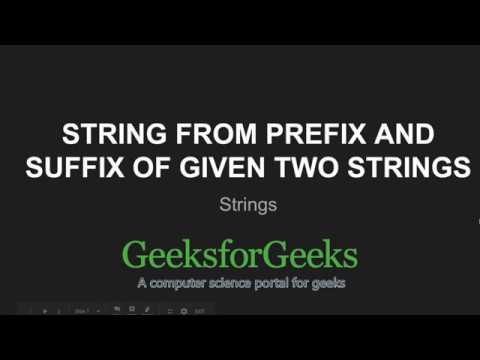Write a program to print all permutations of a given string | GeeksforGeeks