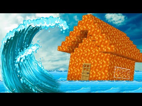 LAV EV VS TUSUNAMİ #9 - MİNECRAFT