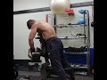 リア コンパウンドセット1種目目! 60ポンド