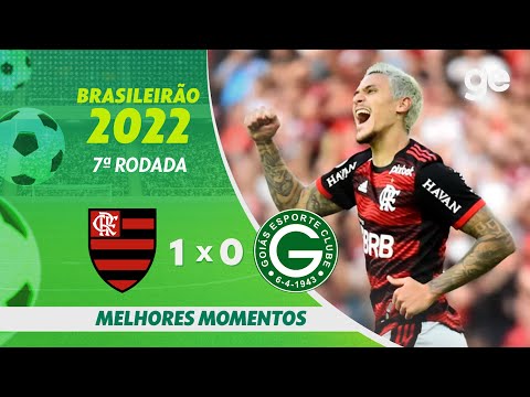 Gols e lances de Flamengo x Goiás