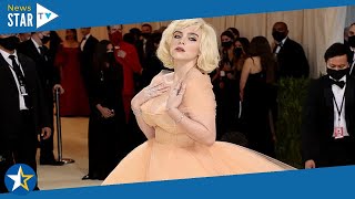 Billie Eilish is a busty blonde bombshell in a HUGE gown on red carpet at Met Gala What's your view