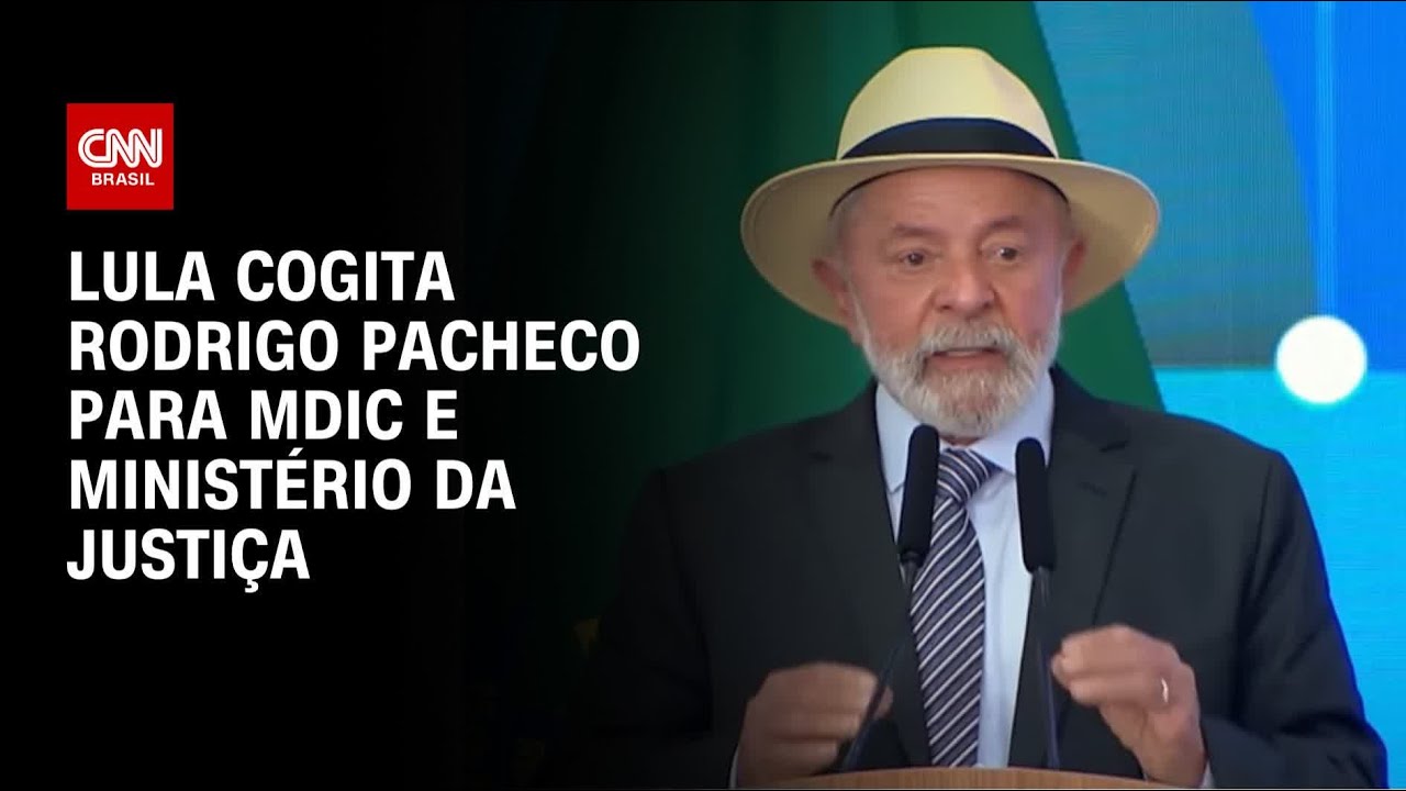 Lula cogita Rodrigo Pacheco para MDIC e Ministério da Justiça | CNN ARENA