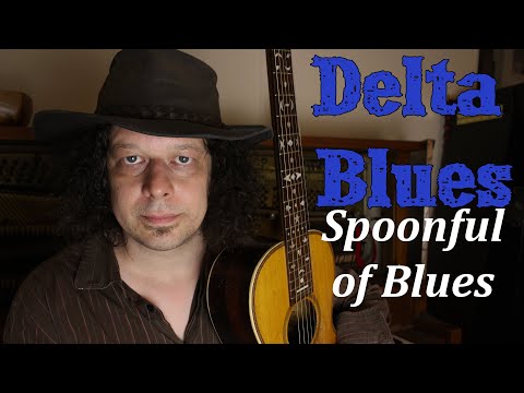 Spoonful of Blues - Delta Blues - Slide Guitar - Antique Parlor Guitar - Edward Phillips