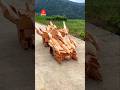 Handmade Wooden Dragon Car Shorts Ytshorts Car