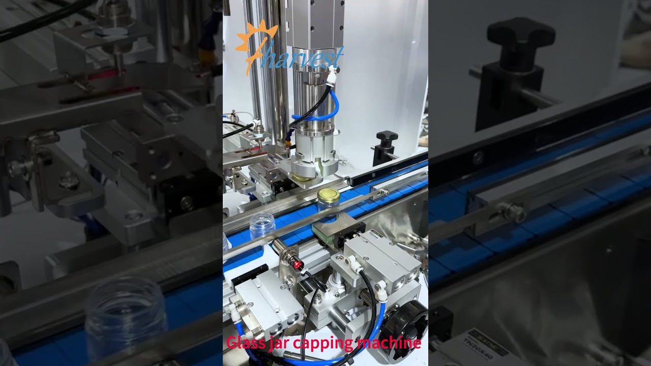 Glass jar capping machine with auto cap feeding,Automatic Capping Machine for bottle with cap feeder