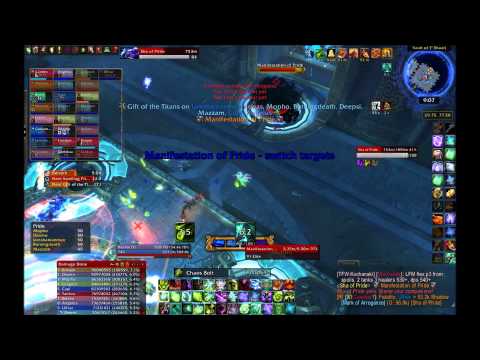 Adrenaline Vs Sha of Pride Heroic 25 - Warlock PoV