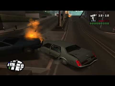 GTA San Andreas 100% Chaos Mod (Carmageddon Effect) full game