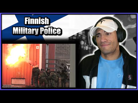 Marine reacts to Finnish Military Police Training