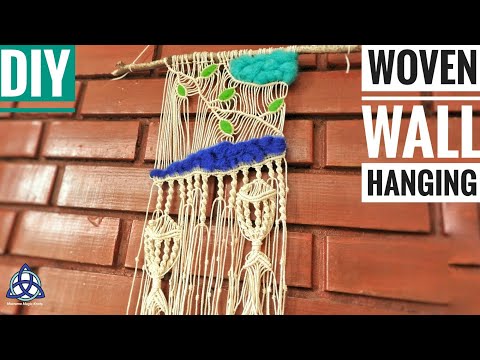 DIY Macrame Wall Hanging Tutorial Home Decor Idea