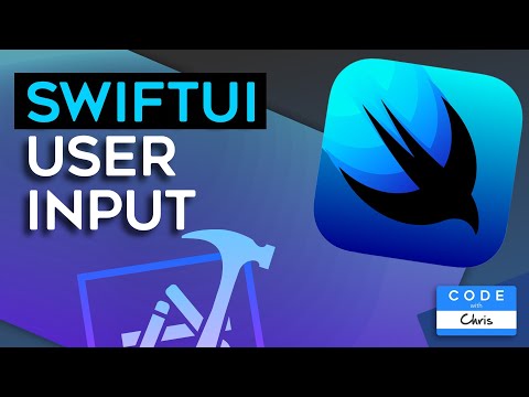 SwiftUI How To Handle User Input Tutorial