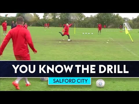 60 Second Finishing Challenge | You Know The Drill | Salford City ⚽