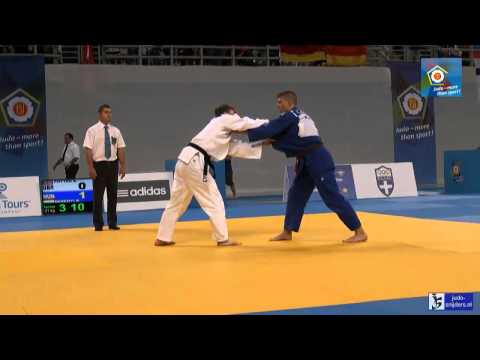Judo 2014 European Championships Cadets: Potter (GBR) - Berenyi (HUN) [-81kg] rep