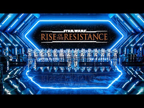 STAR WARS Rise of the Resistance 100% EMPTY Cinematic Ride Through | Disney's Hollywood Studios | 4K