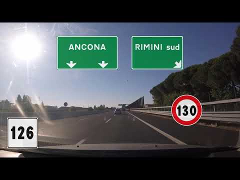 I - Autostrada A14 - Tratto ammodernato Rimini nord-Pesaro/Urbino