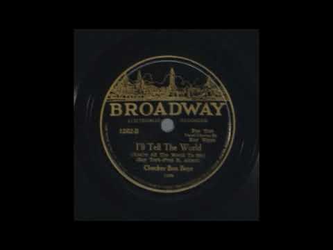 I'll Tell The World by Lou Gold and His Orchestra, 1929