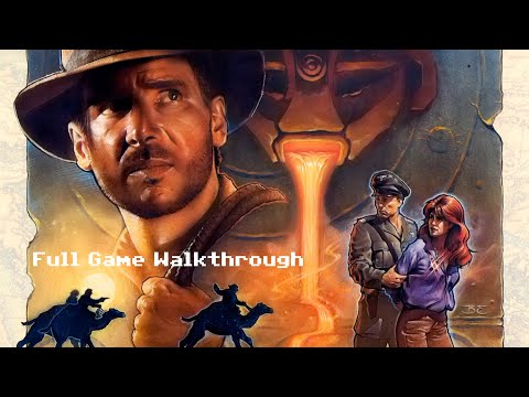 Indiana Jones and the Fate of Atlantis - PC longplay - Full Game Walkthrough - Team Path