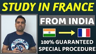 Study in France from India || Study in France for Indian Students