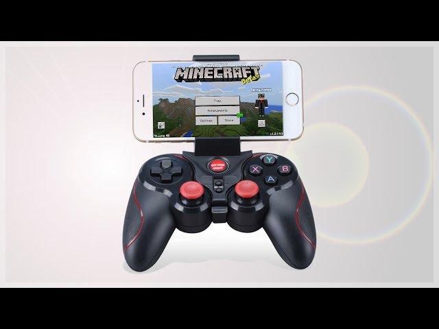 play minecraft pe with controller