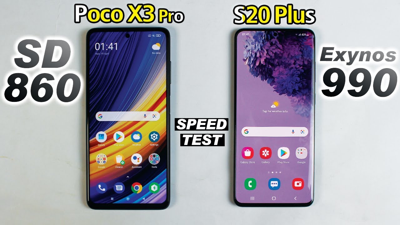 Poco X3 Pro vs Samsung Galaxy S20 Plus SPEED TEST | S20+ Killer?👎