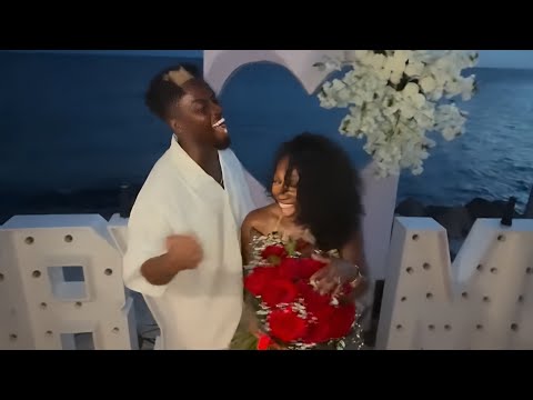 Davido’s DJ ECool Proposes To His Babe Joyce And She Says…