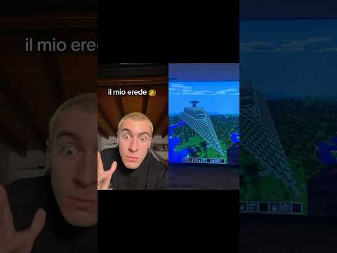 HO TROVATO IL MIO EREDE.. #minecraft