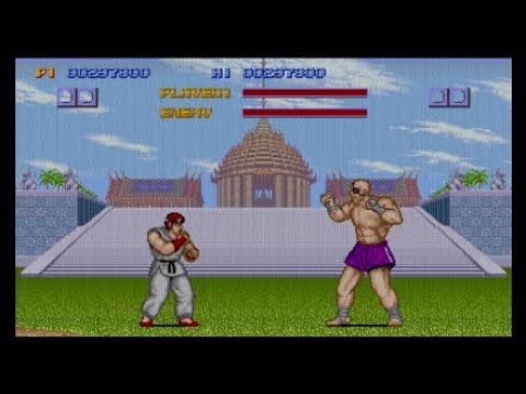 SF1 Ryu vs Sagat Final Fight + Ending