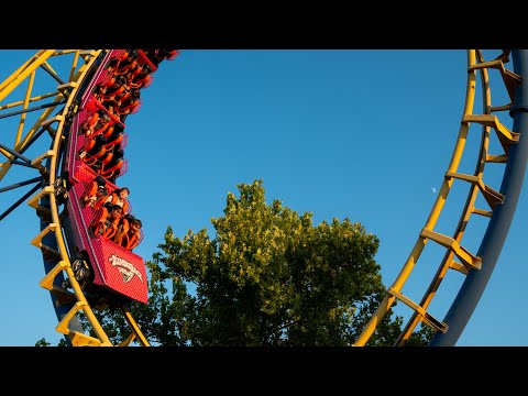 Off-ride footage of a Diamondback train