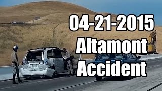 preview picture of video 'Nairb's Dash Cam: 2015-04-21 Altamont Accident'
