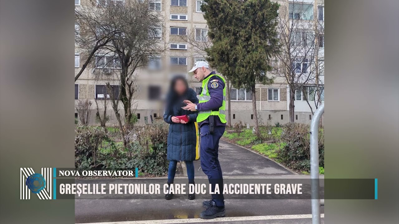 Greșelile pietonilor care duc la accidente grave
