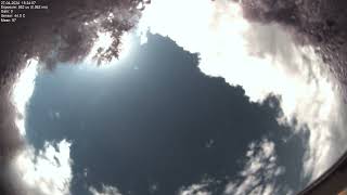 All sky camera capture from Poiana Rusca Mountains 2024-04-27