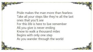 Fuel - Wander Lyrics