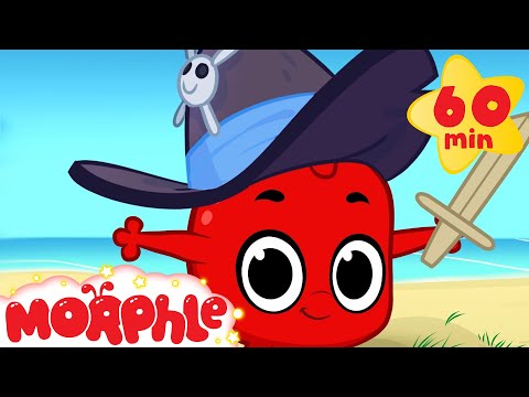 Morphle And Pirates! (+1 hour funny Morphle kids videos compilation)