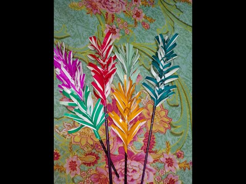 How to make Simple and Beautiful Paper Flowers-Paper Craft-DIY Flowers