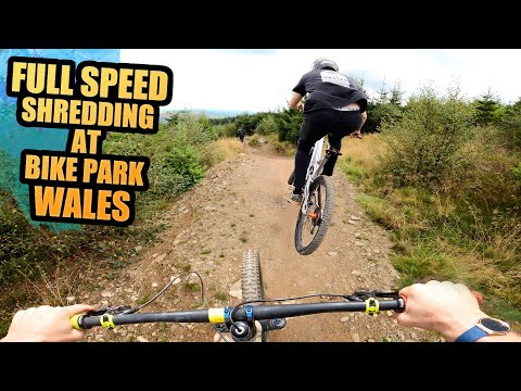 FULL SPEED MTB SHREDDING AT BIKE PARK WALES IS THE BEST!