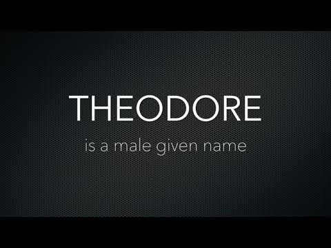 How to Pronounce Theodore