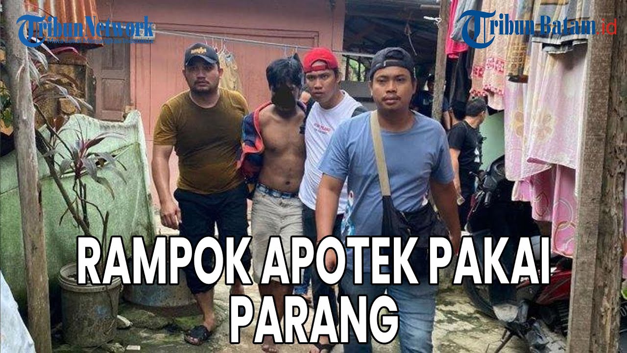 Dua Pelaku Perampokan Kimia Farma Penuin Batam Dibekuk Polisi